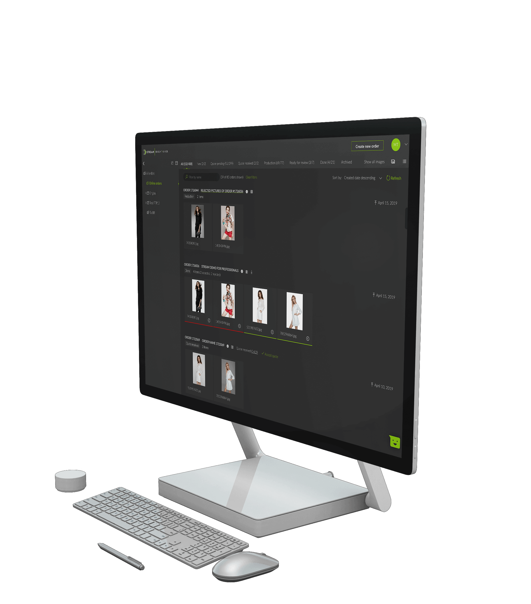 Surface-stream-workflow