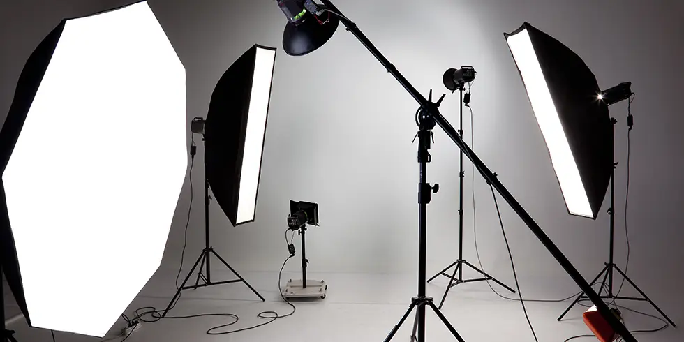 types of photography studio lights